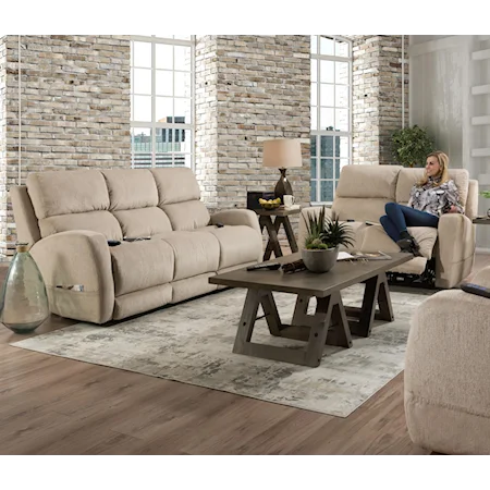 Power Reclining Living Room Group